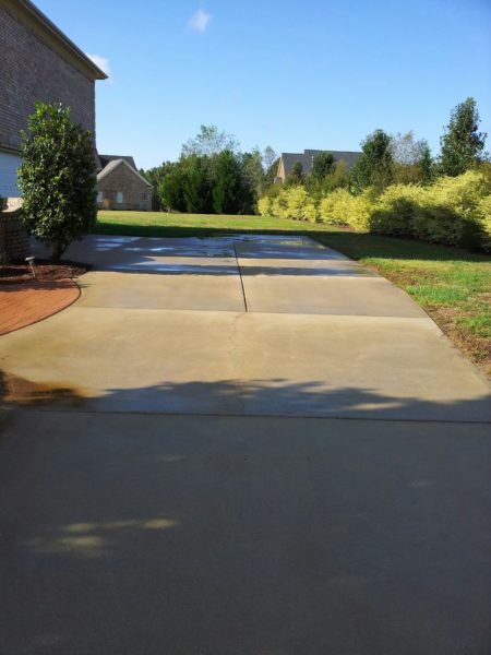 Driveway Cleaning After