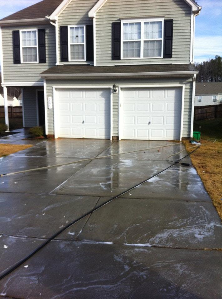 Driveway & Concrete Cleaning Pressure Washing Raleigh