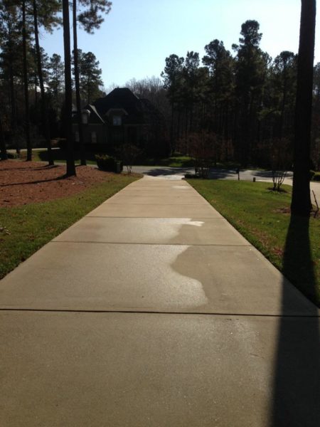 Driveway Cleaning After